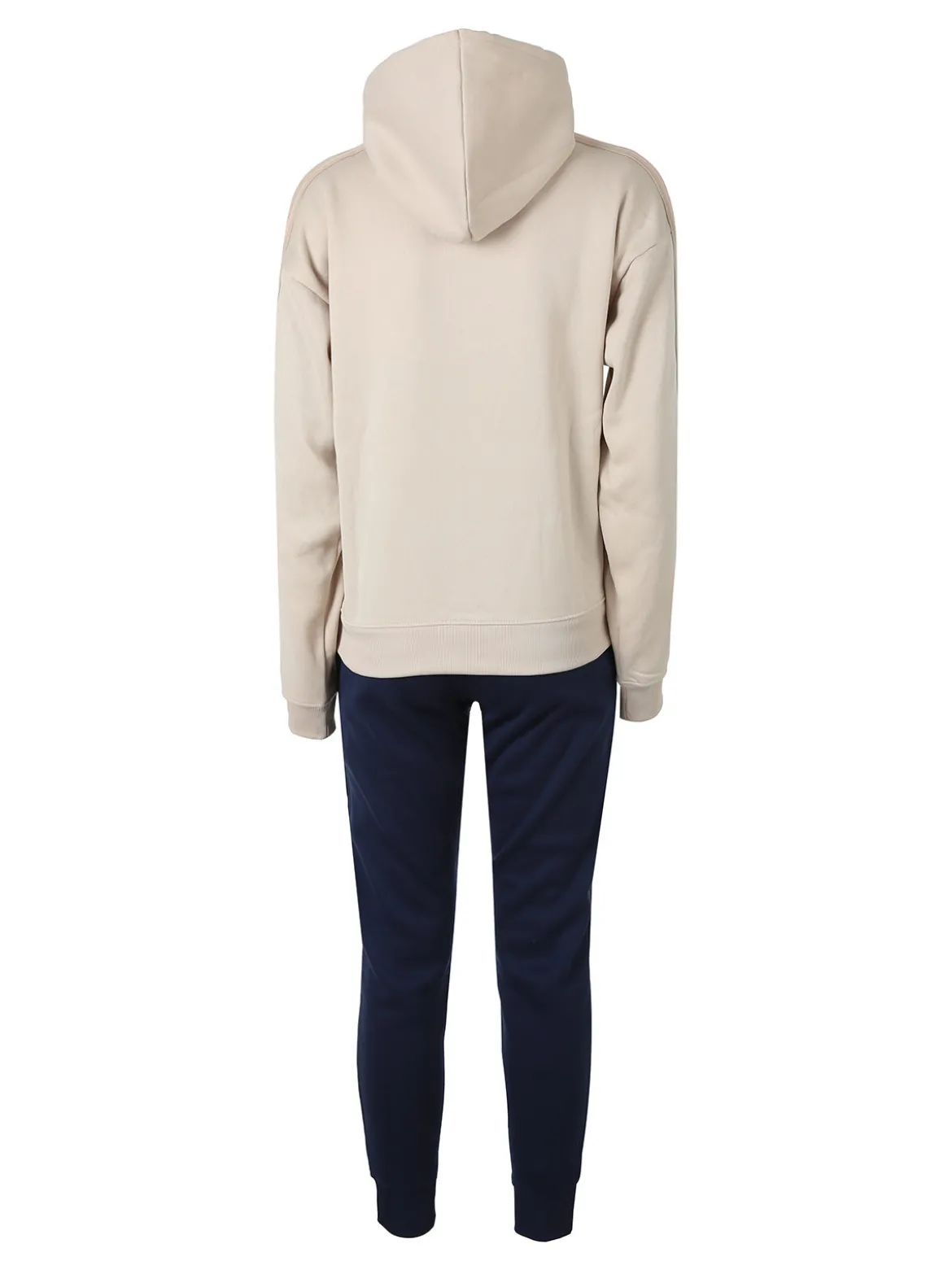 Aki Completo tuta da donna full zip con cappuccio - naturale