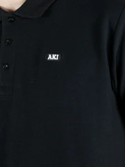 Aki Polo da uomo in cotone a maniche corte