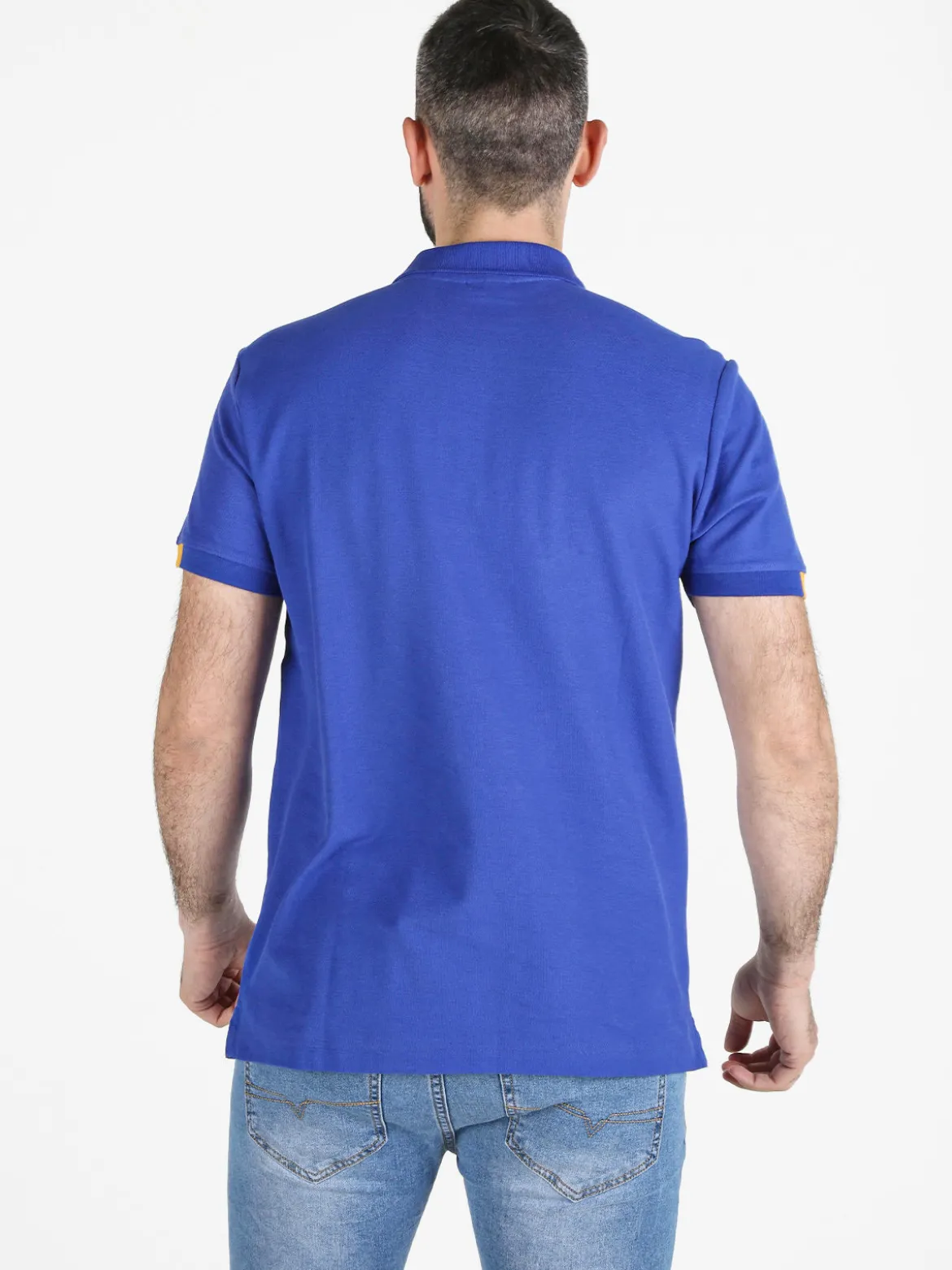 Aki Polo da uomo in cotone a maniche corte