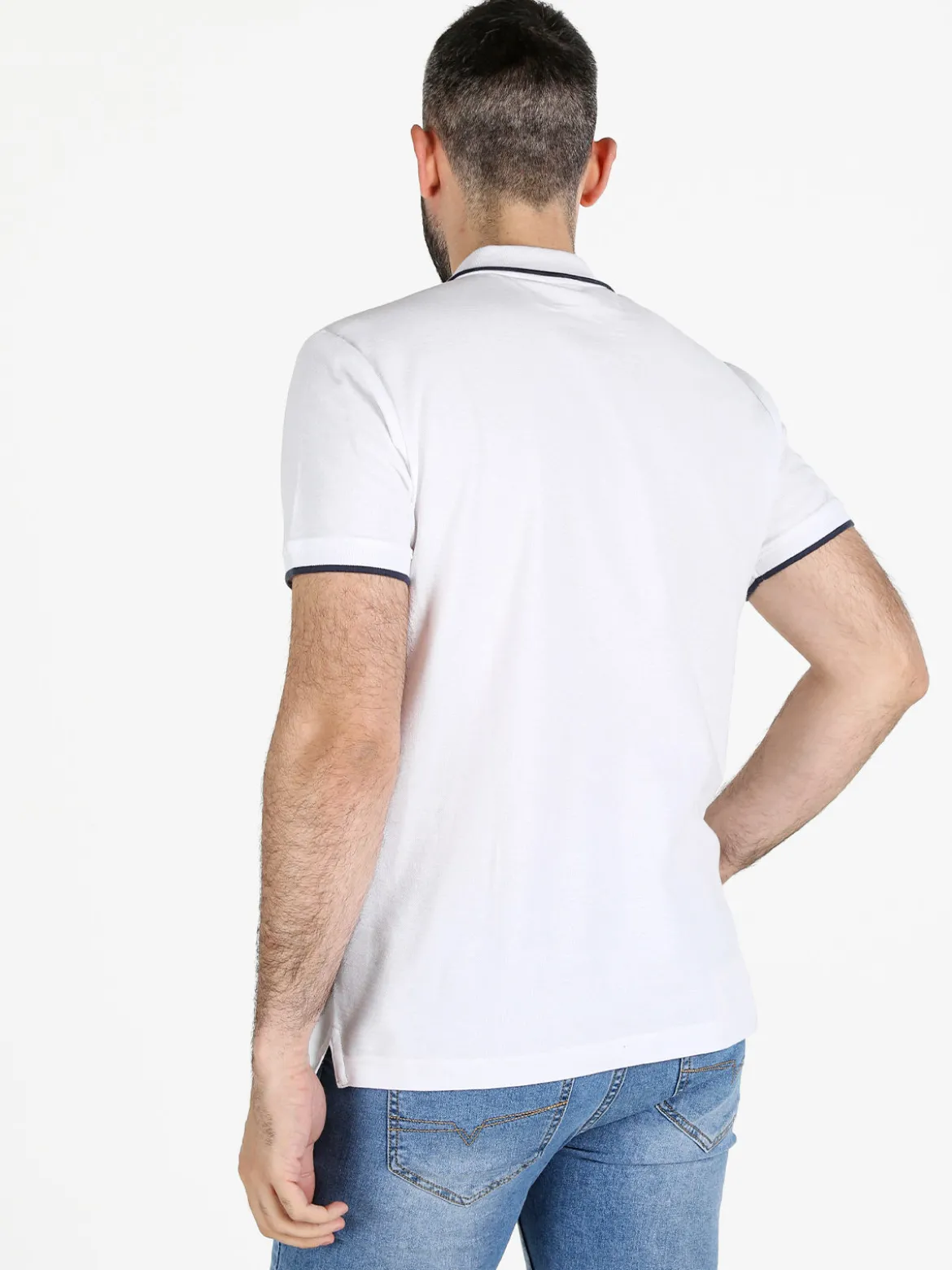 Aki Polo da uomo in cotone a maniche corte