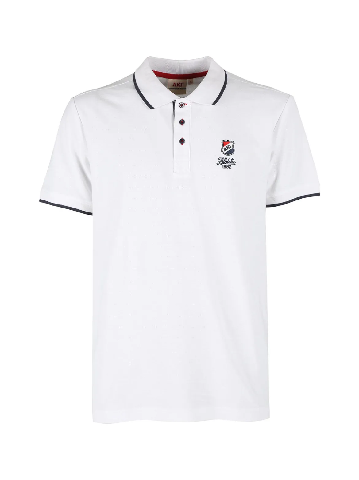 Aki Polo da uomo in cotone a maniche corte