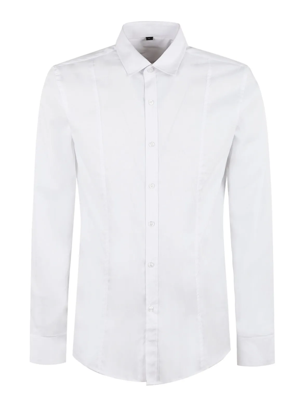 Akusawa Camicia uomo slim fit tinta unita