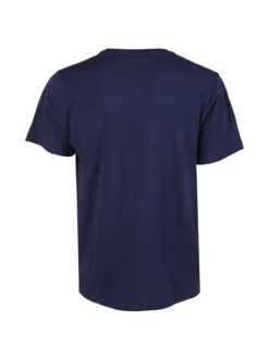 Aky T-shirt uomo girocollo in cotone - blu scuro