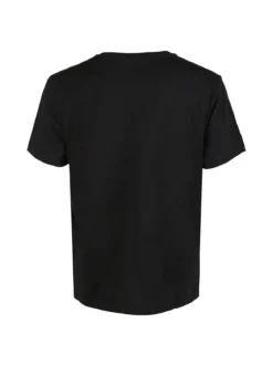 Aky T-shirt uomo girocollo in cotone - nero