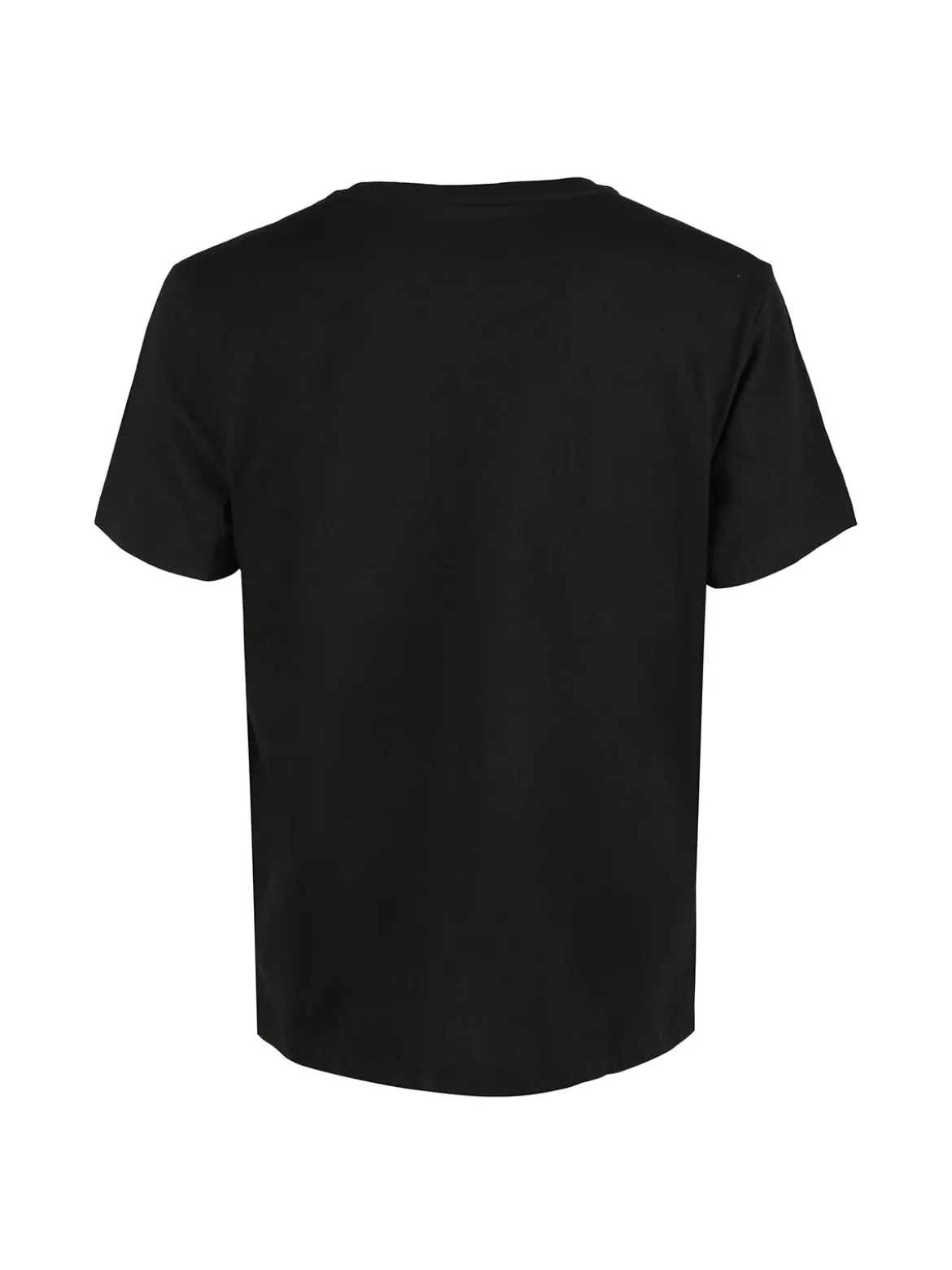Aky T-shirt uomo girocollo in cotone - nero