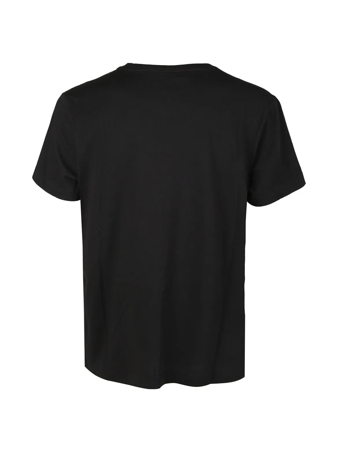 Aky T-shirt uomo in cotone tinta unita - nero