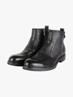 Amerigo Vespucci Stivaletti in pelle da uomo con zip