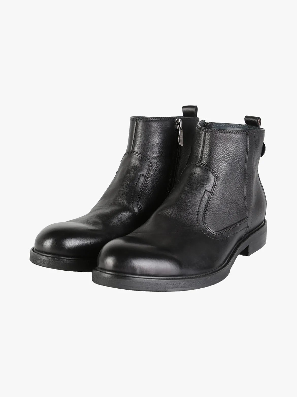 Amerigo Vespucci Stivaletti in pelle da uomo con zip