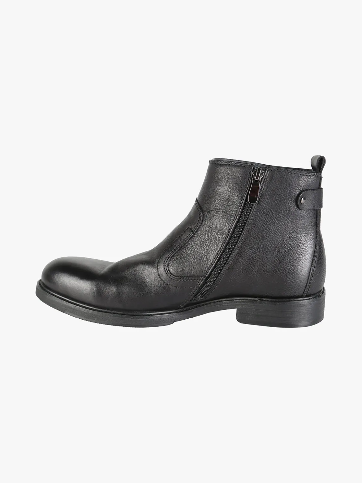 Amerigo Vespucci Stivaletti in pelle da uomo con zip