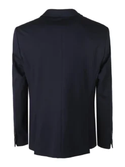 Andy Don B Blazer uomo classico con tasche - blu scuro