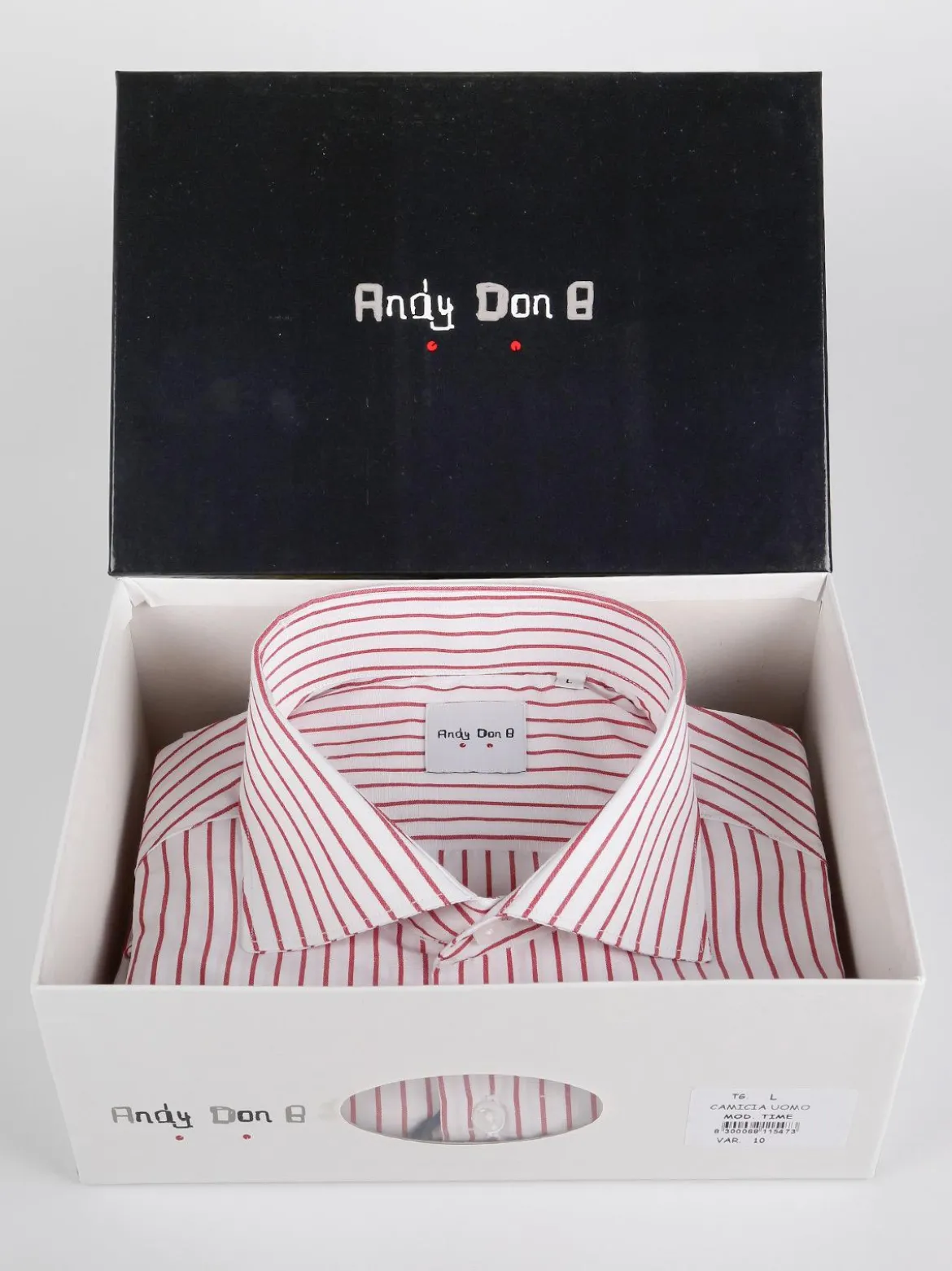 Andy Don B Camicia regular fit a righe