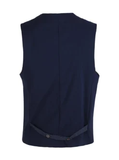 Andy Don B Gilet uomo con stampe - blu scuro