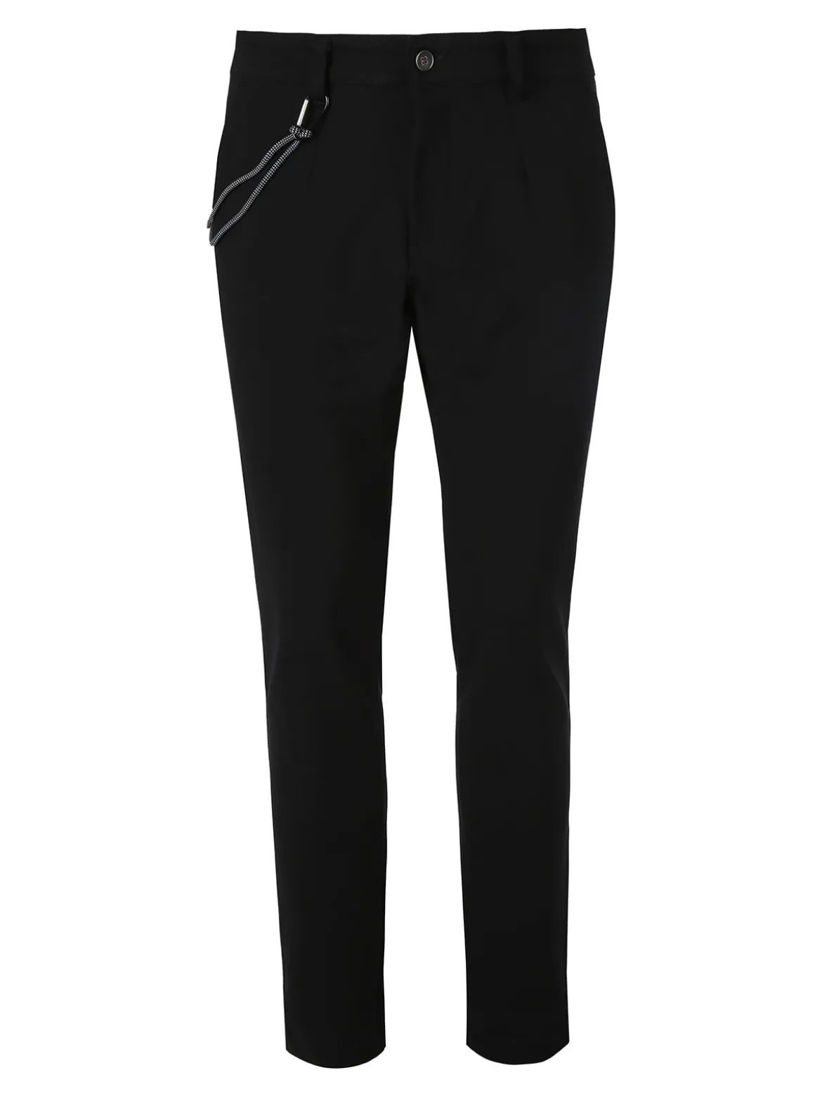 Andy Don B Pantaloni casual da uomo elasticizzati - nero