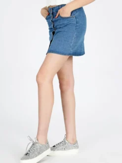 Angelica 2000 Gonna di jeans con bottoni