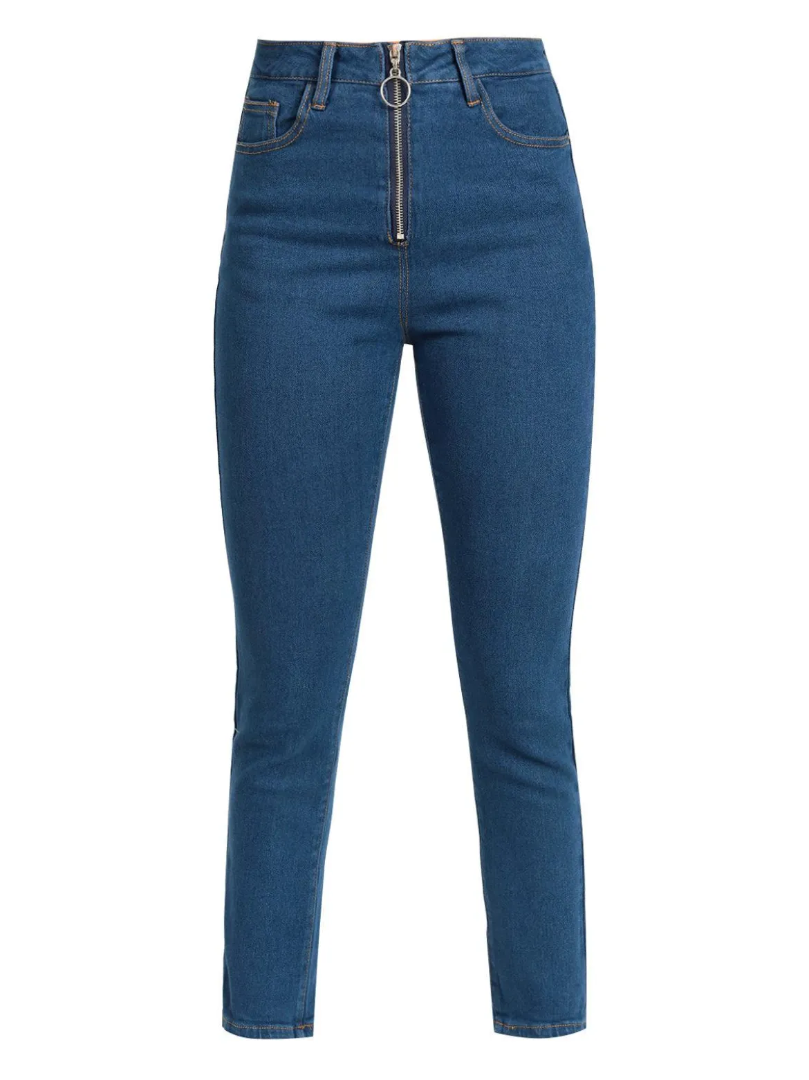 Angelica 2000 Jeans donna skinny a vita alta
