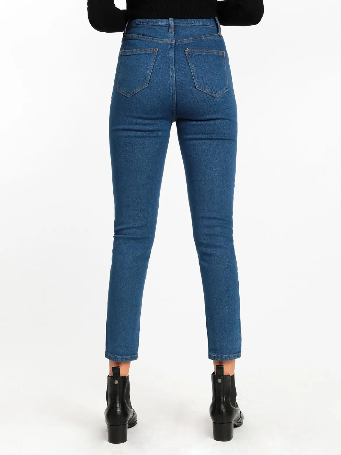 Angelica 2000 Jeans donna skinny a vita alta