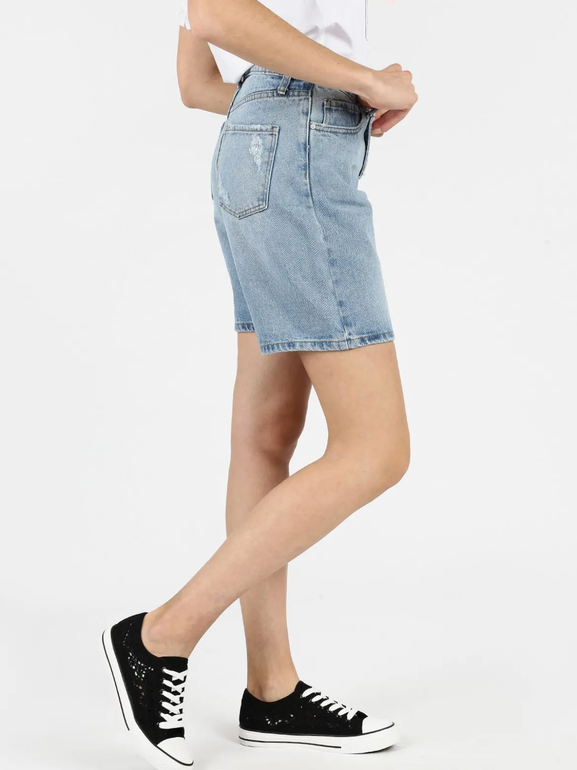 Angelica 2000 Pantaloncini mom di jeans