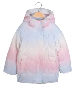 Angel Kids Piumino imbottito da bambina con cappuccio