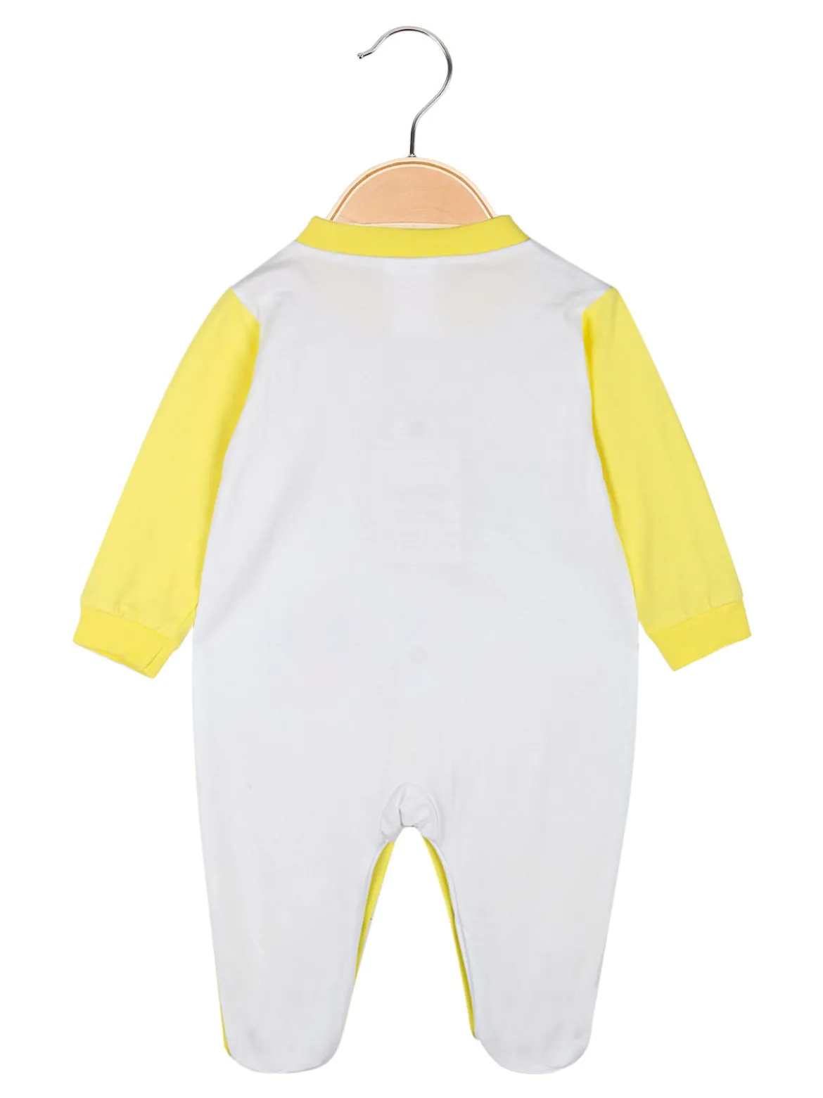 Angel Kids Tutina da neonata in cotone a maniche lunghe con bottoni