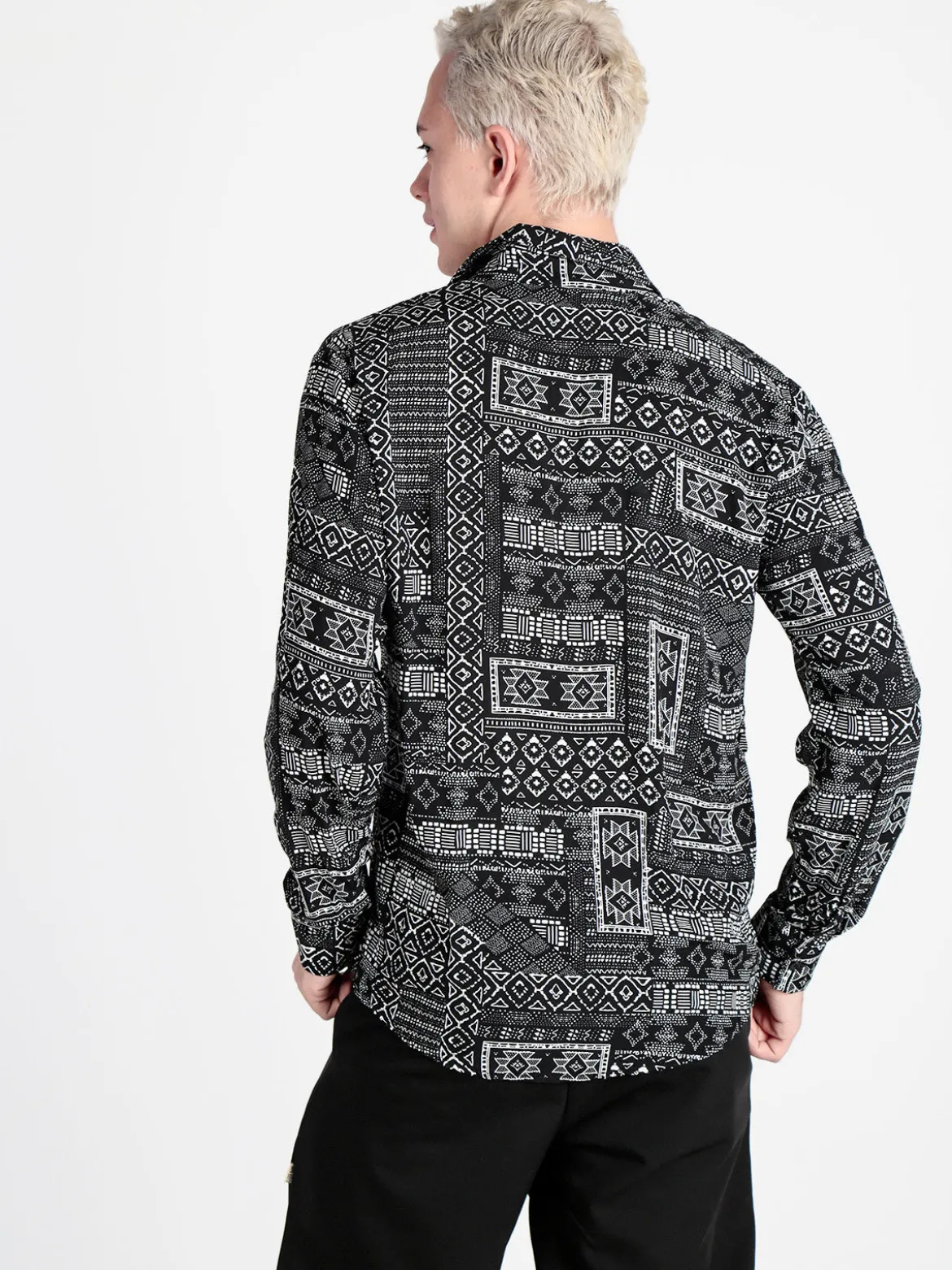 Ange Wear Camicia uomo leggera con stampe