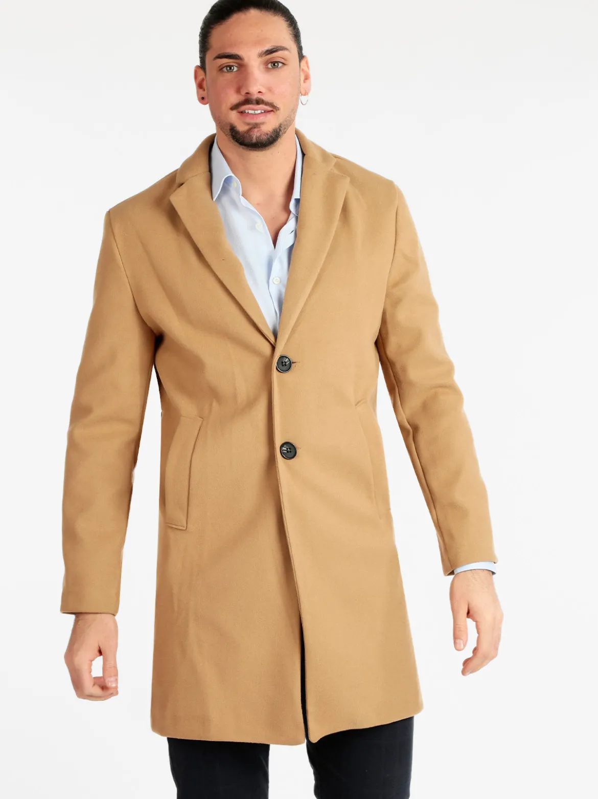 Ange Wear Cappotto da uomo classico