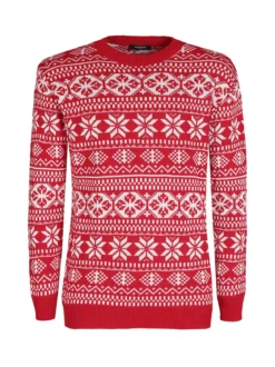Ange Wear Maglione da uomo natalizio