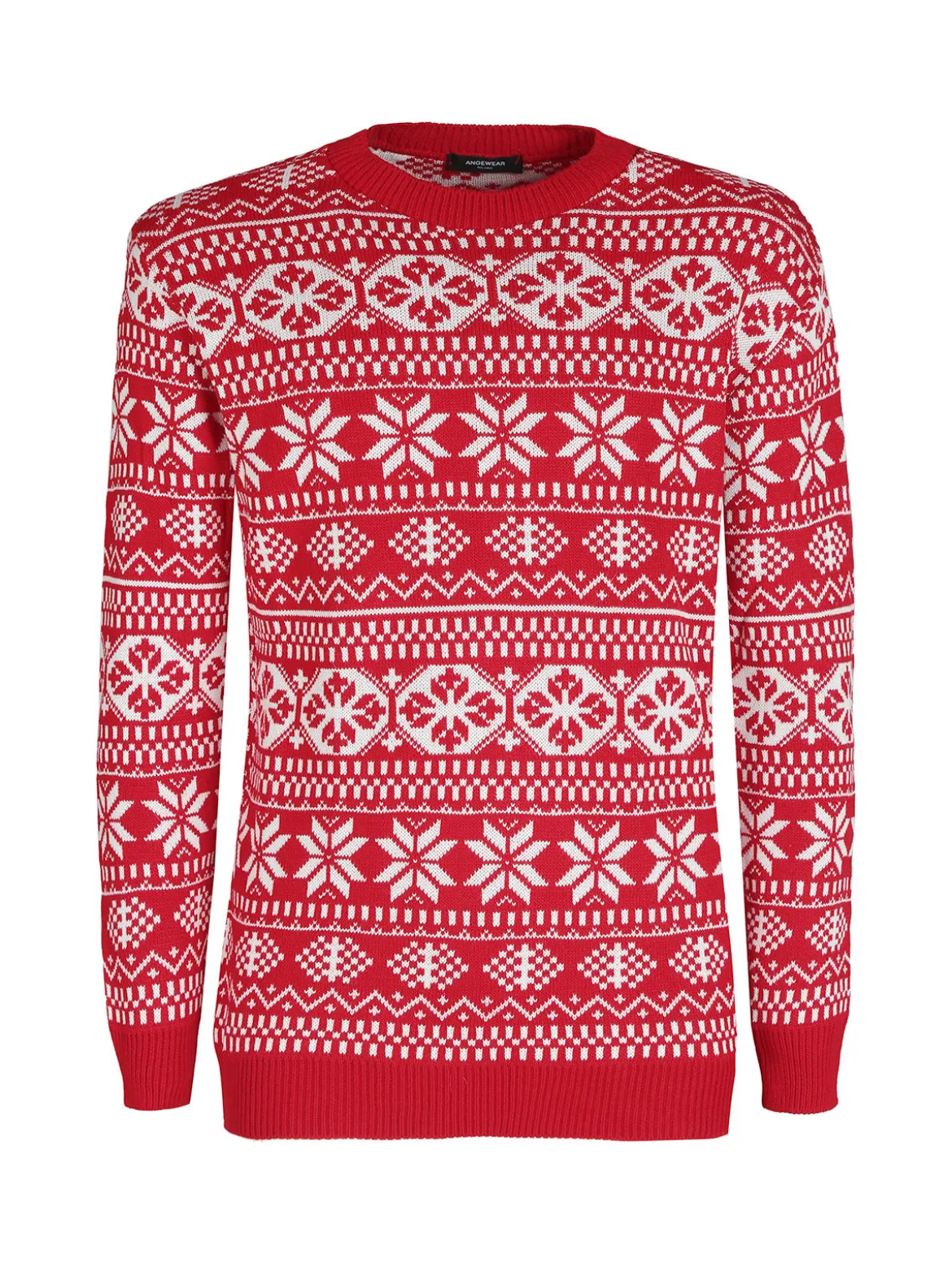 Ange Wear Maglione da uomo natalizio
