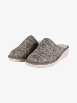 A Piedi Liberi Pantofole donna invernali con zeppa