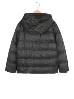 Armata Militare Giubbotto imbottito da bambino a quadretti con cappuccio
