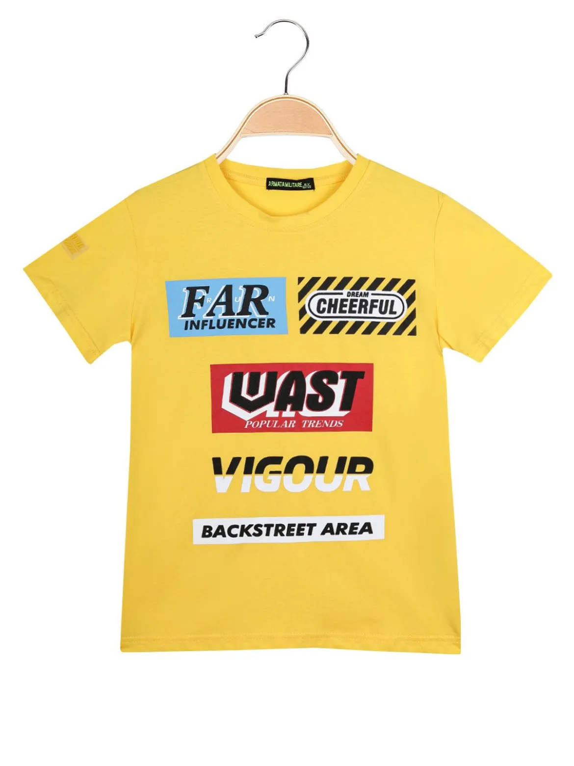 Armata Militare T-shirt bimbo con scritte