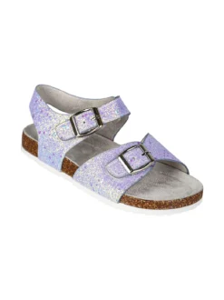 Asso Sandali glitter da ragazza - lilla