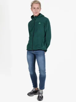 Athl Dpt Felpa in pile da uomo con cappuccio e zip