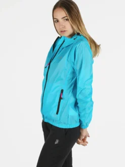 Athl Dpt Giacca a vento da donna con cappuccio