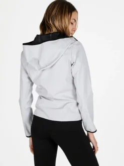Athl Dpt Giacca a vento da donna con cappuccio e zip