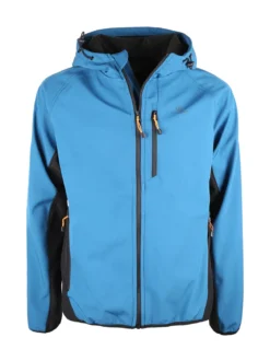 Athl Dpt Giacca da uomo impermeabile con cappuccio e zip