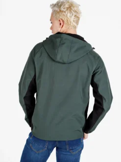 Athl Dpt Giacca da uomo impermeabile con cappuccio e zip