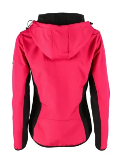 Athl Dpt Giacca donna sportiva impermeabile con cappuccio e zip