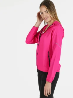 Athl Dpt Giacca running da donna con cappuccio