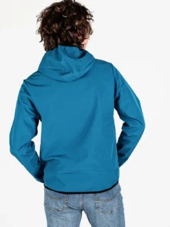 Athl Dpt Giacca sportiva da uomo impermeabile con cappuccio e zip