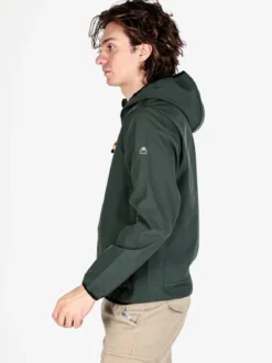 Athl Dpt Giacca sportiva da uomo impermeabile con cappuccio e zip