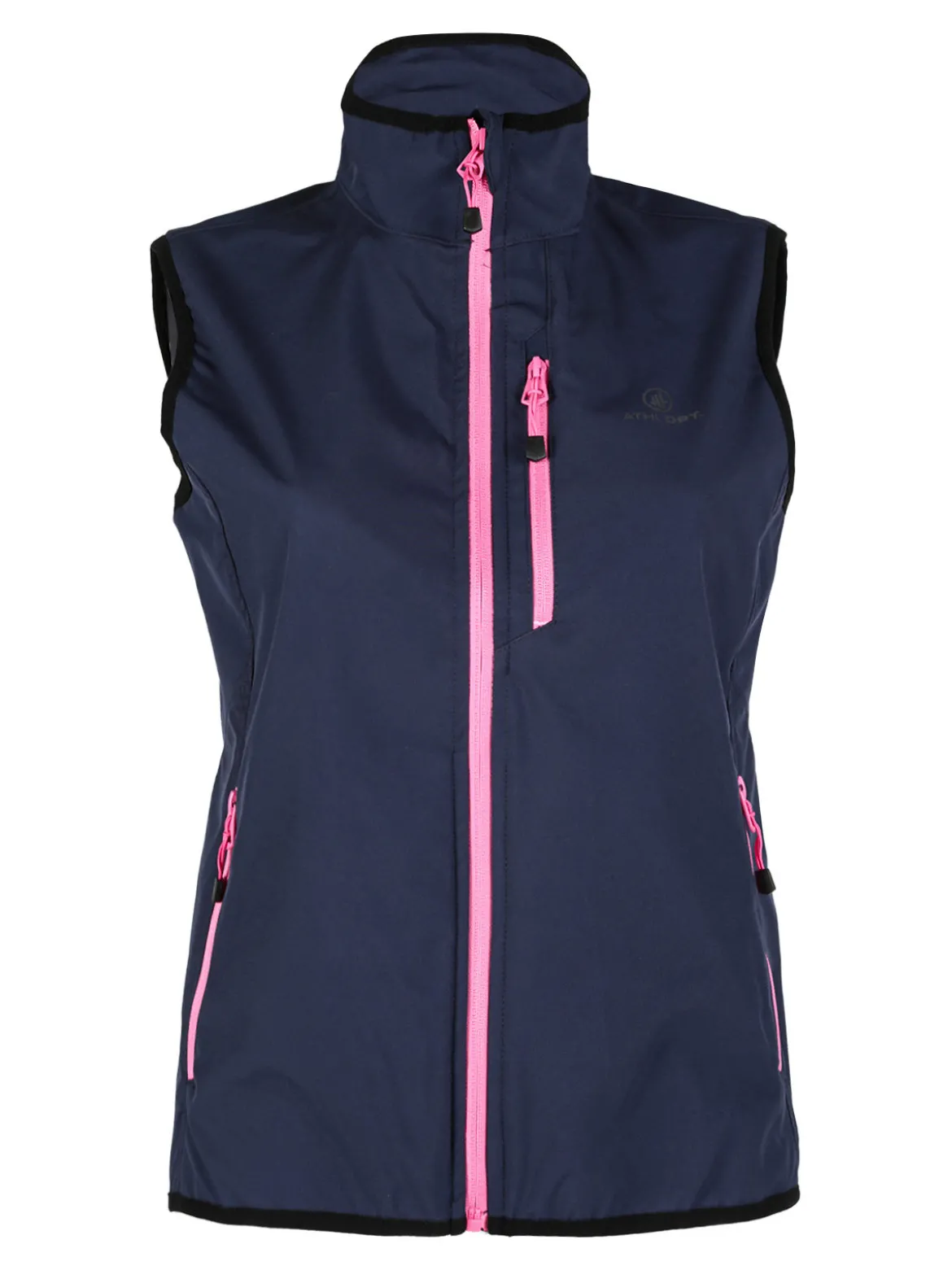 Athl Dpt Gilet donna impermeabile con zip
