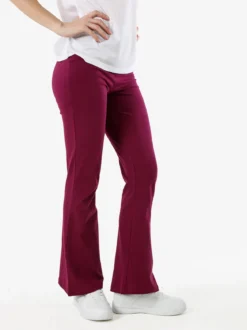 Athl Dpt Pantaloni donna sportivi a zampa - viola