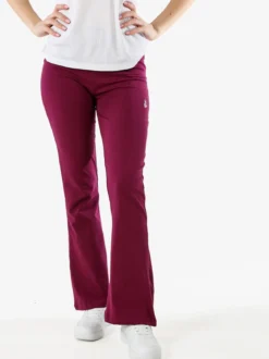 Athl Dpt Pantaloni donna sportivi a zampa - viola