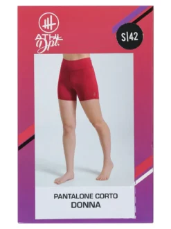 Athl Dpt Shorts sportivi da donna elasticizzati - fucsia