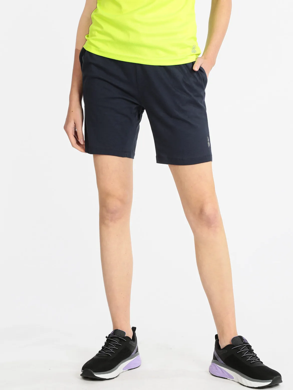 Athl Dpt Shorts sportivi donna con coulisse