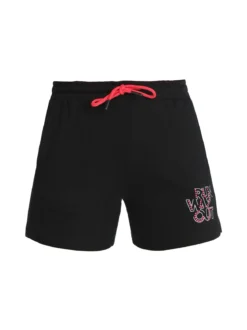 Athl Dpt Shorts sportivi in cotone donna con coulisse