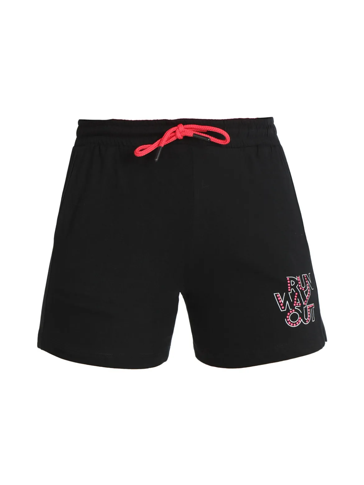 Athl Dpt Shorts sportivi in cotone donna con coulisse
