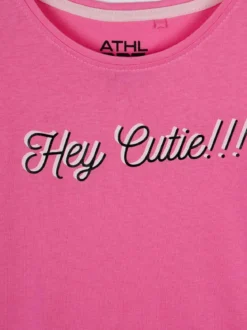 Athl Dpt T-shirt con scritta