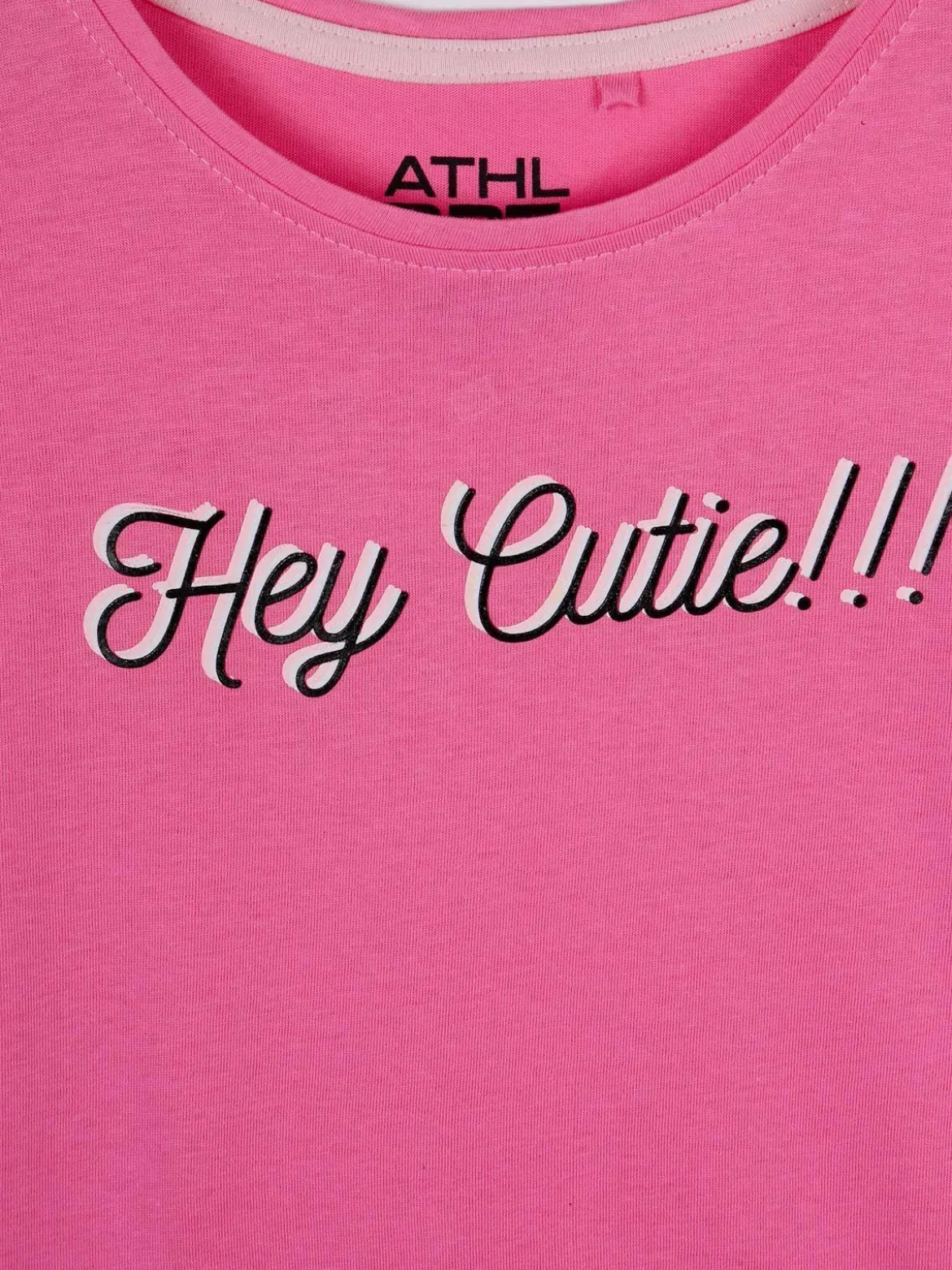 Athl Dpt T-shirt con scritta