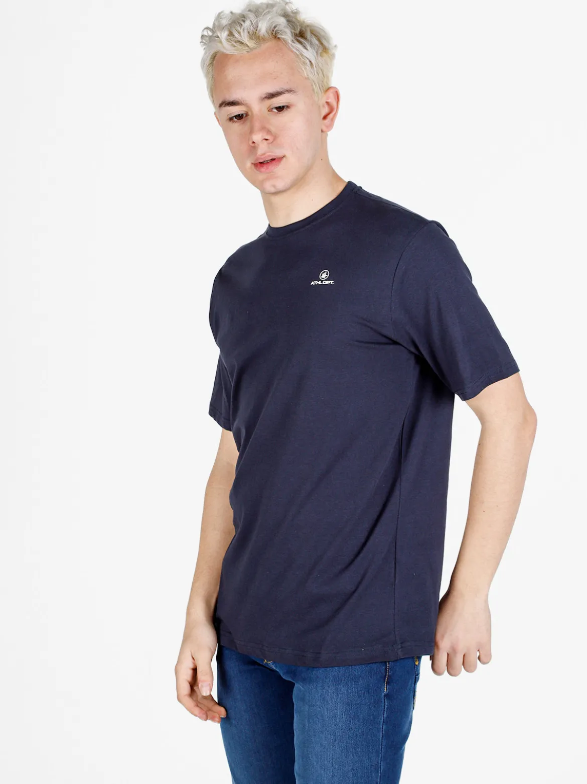 Athl Dpt T-shirt da uomo in cotone con logo
